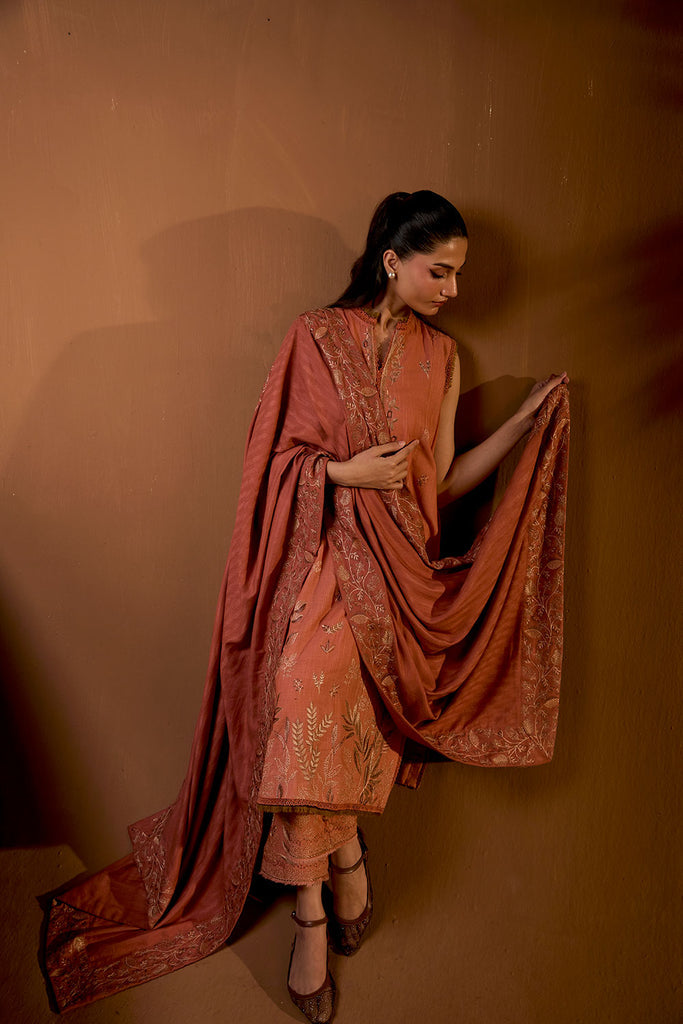 Sobia Nazir | Winter Shawl 25 | Design 4A
