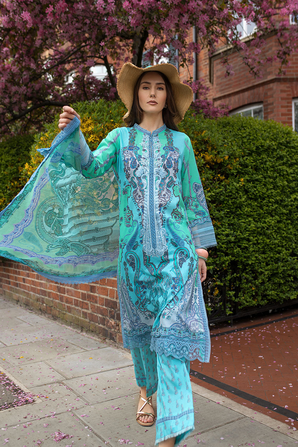 Sobia Nazir | Basics 25 | Design 4B -  Sobia Nazir Ladies Clothes - Original Designer Dress - House of Maryam