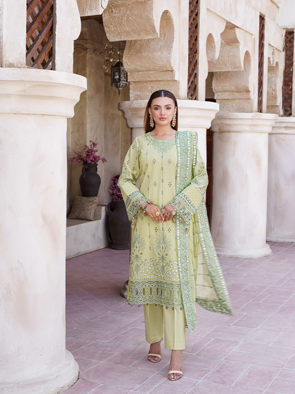 Zebtan | Zeenat Luxury Lawn Eid Collection | ZL 02 by Designer Zebtan - House of Maryam - Pakistani Designer Ethnic Wear in {{ shop.shopifyCountryName }}