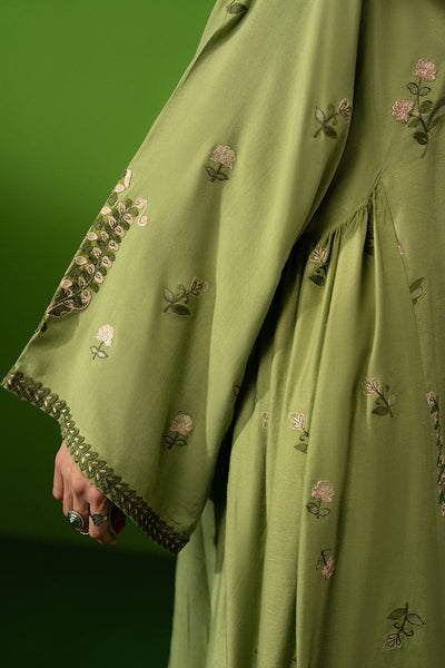 Cross Stitch | Exclusive Pret | Tranquil Sage-3 PC (Shirt, Trouser & Dupatta)