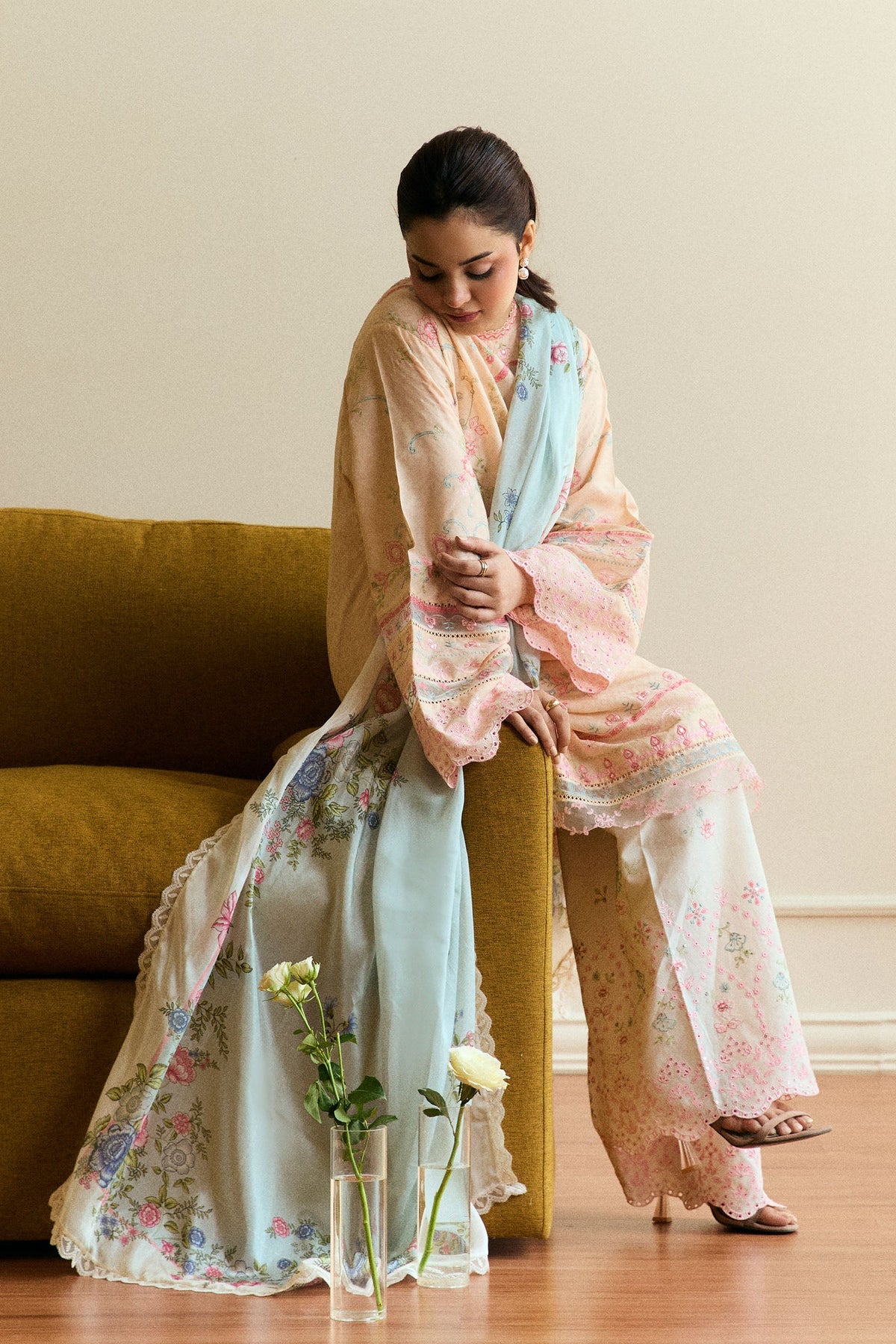 Zara Shahjahan | Coco Eid Edit | Lumen-D7 -  Zara Sahjahan Ladies Clothes - Original Designer Dress - House of Maryam