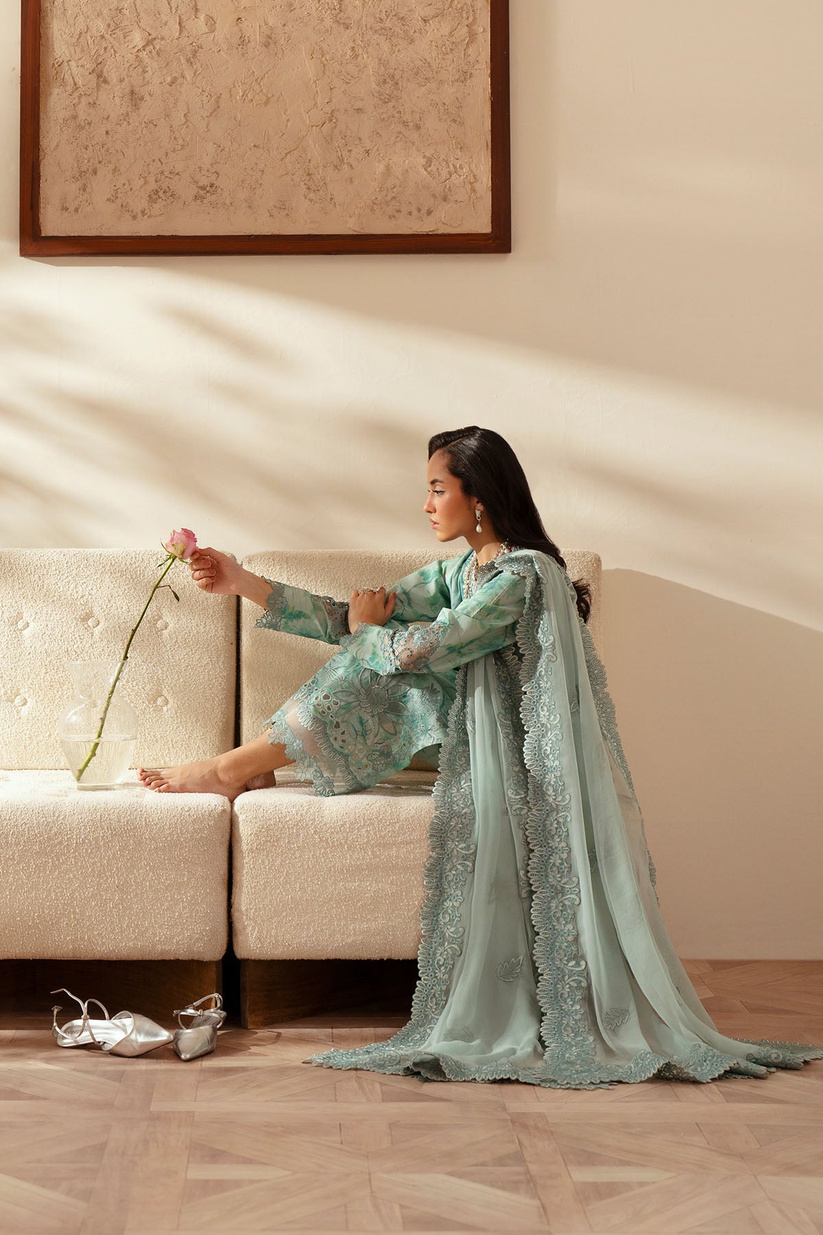 Nureh | Feya Eid Lawn | FE-03 -  Nureh Ladies Clothes - Original Designer Dress - House of Maryam
