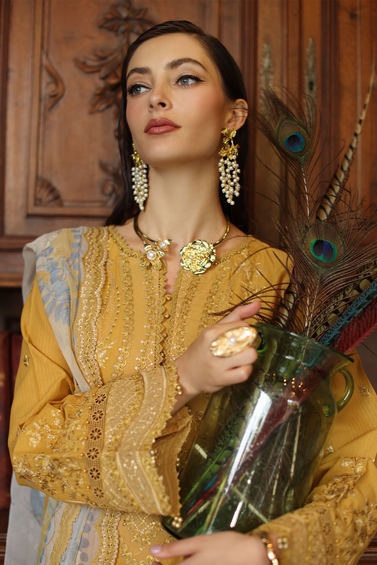 Nureh | Maya Lawn | NS-155 -  Nureh Ladies Clothes - Original Designer Dress - House of Maryam
