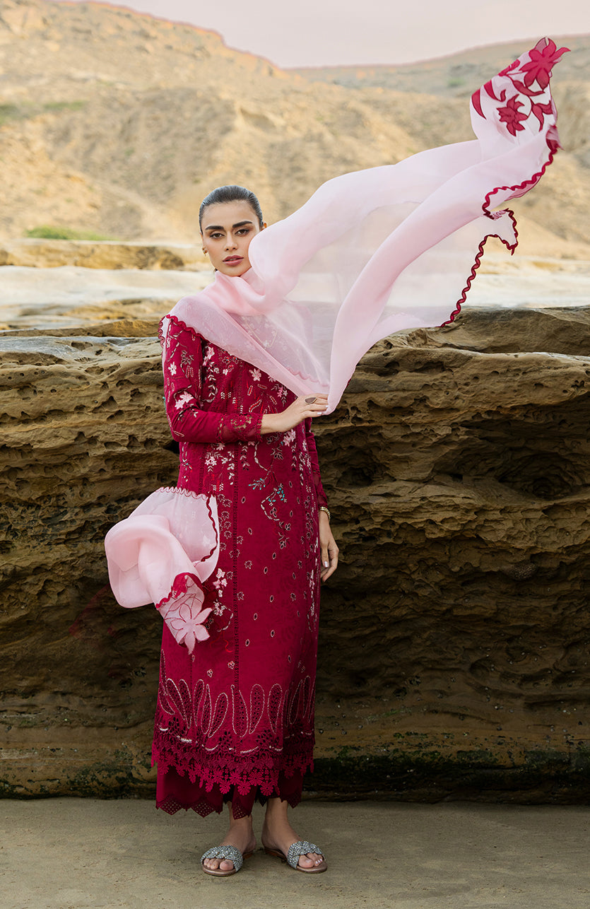 Soraya | Noa Summer Pret 25' | Carmine -  Soraya  - Original Designer Dress - House of Maryam