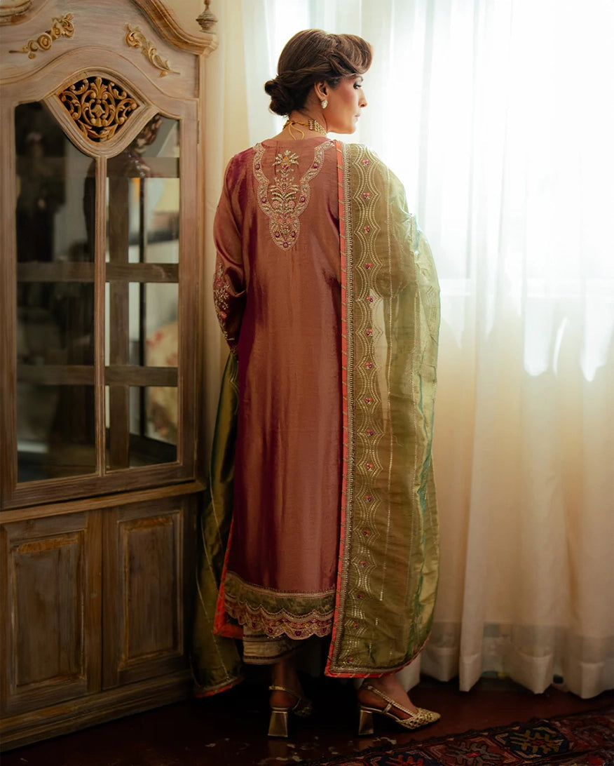 Mushq | Sunehri Lama Silk | Seema, image 2