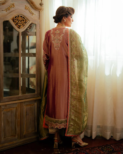 Mushq | Sunehri Lama Silk | Seema