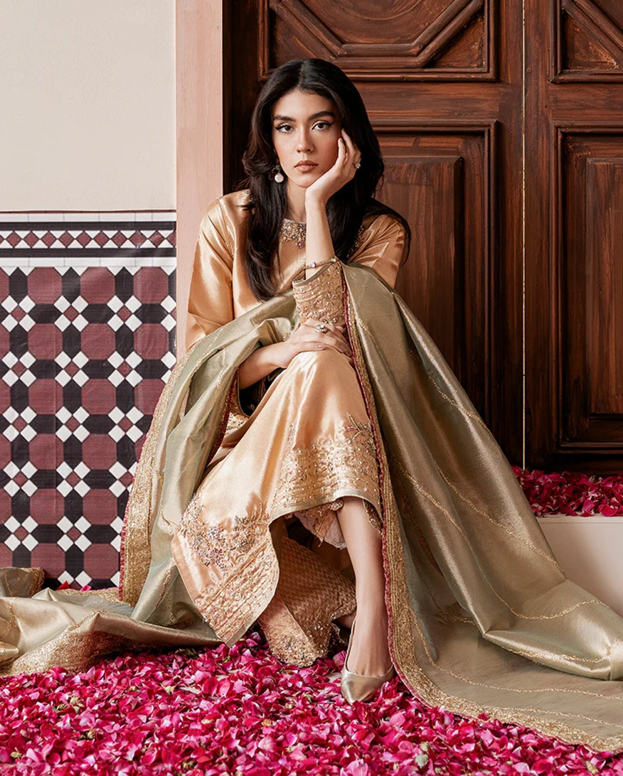 Mushq | Sunehri Lama Silk | Parisa, image 6