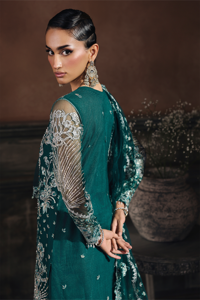 Rajbari | Sage Luxury Formals | Celina -  Rajbari Ladies Clothes - Original Designer Dress - House of Maryam