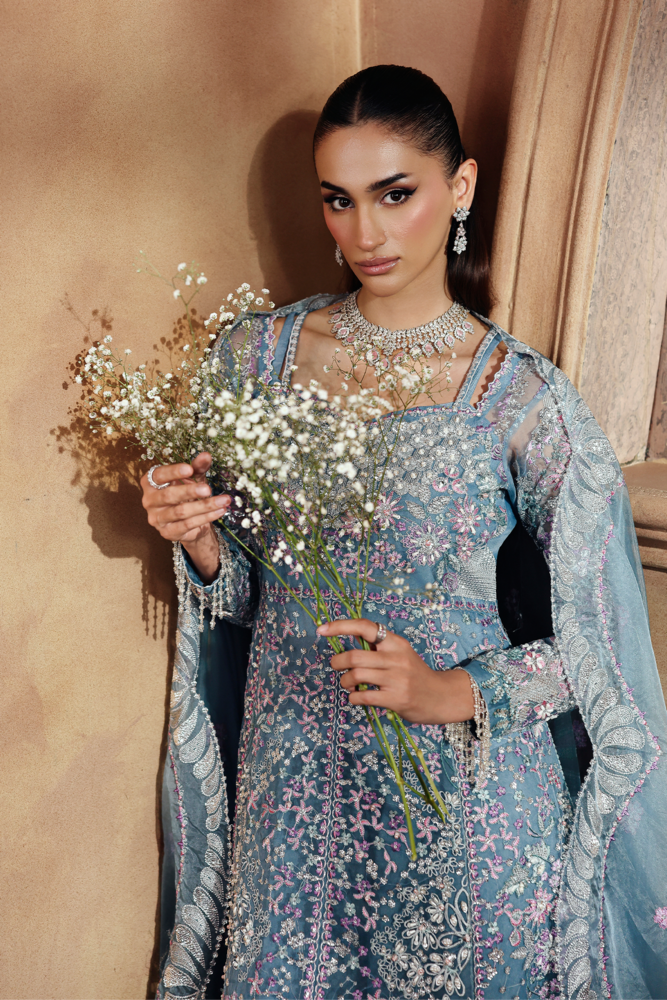 Rajbari | Sage Luxury Formals | Elysia -  Rajbari Ladies Clothes - Original Designer Dress - House of Maryam