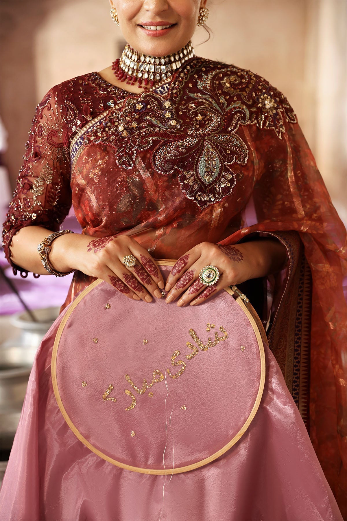 Nureh | Jhoomro Wedding Formals | NL-71 GEHNA -  Nureh Bridal - Original Designer Dress - House of Maryam