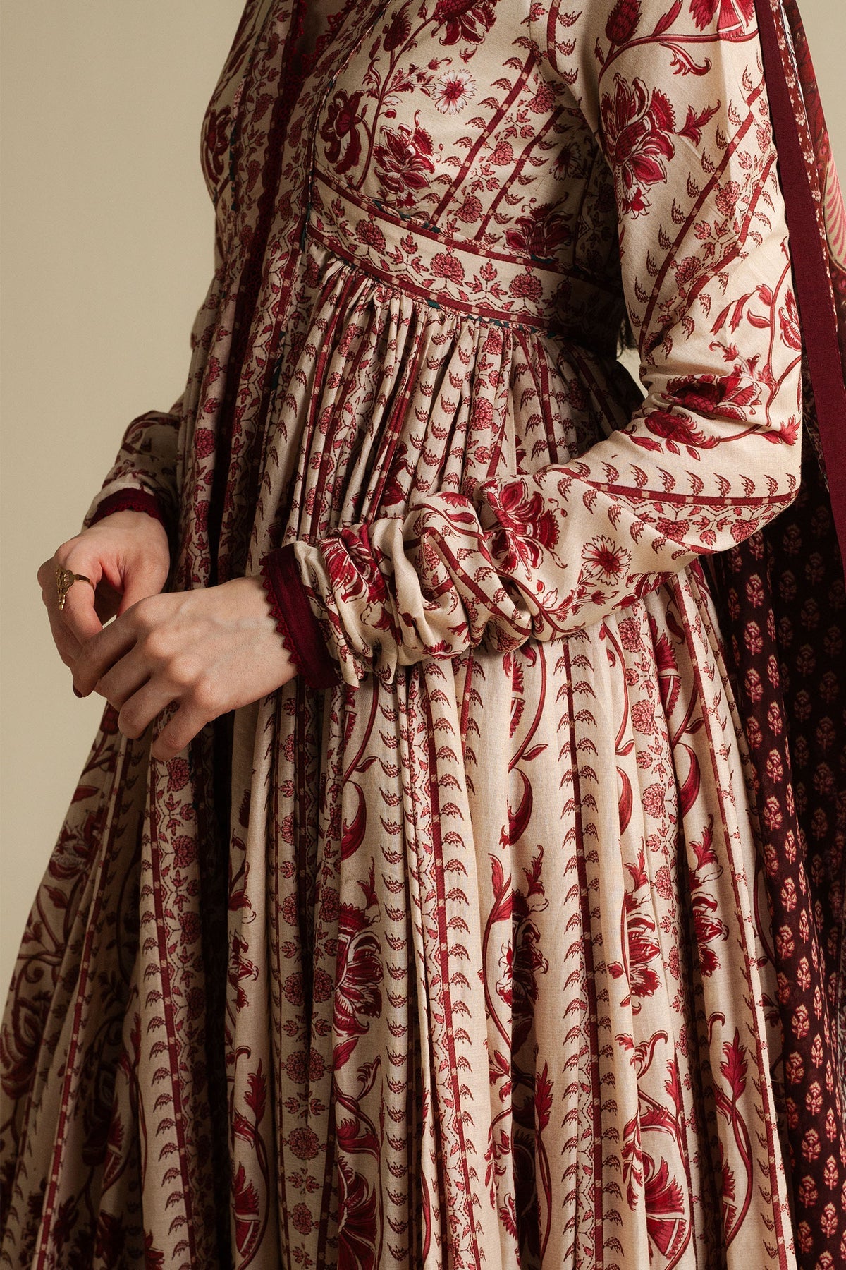 Zara Shahjahan | Anarkali 25 | Kashmiri-D1 -  Zara Shahjahan Ladies Clothes - Original Designer Dress - House of Maryam