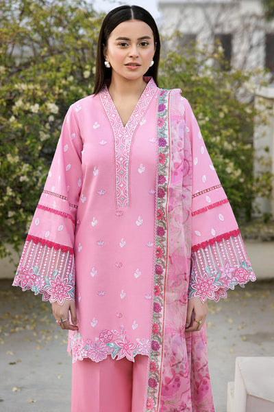 Farasha | Summer Weaves Embroidered Lawn | Soft Mist -  Farasha Ladies Clothes - Original Designer Dress - House of Maryam