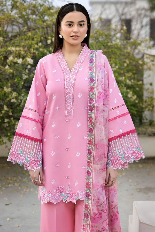 Farasha | Summer Weaves Embroidered Lawn | Soft Mist -  Farasha Ladies Clothes - Original Designer Dress - House of Maryam