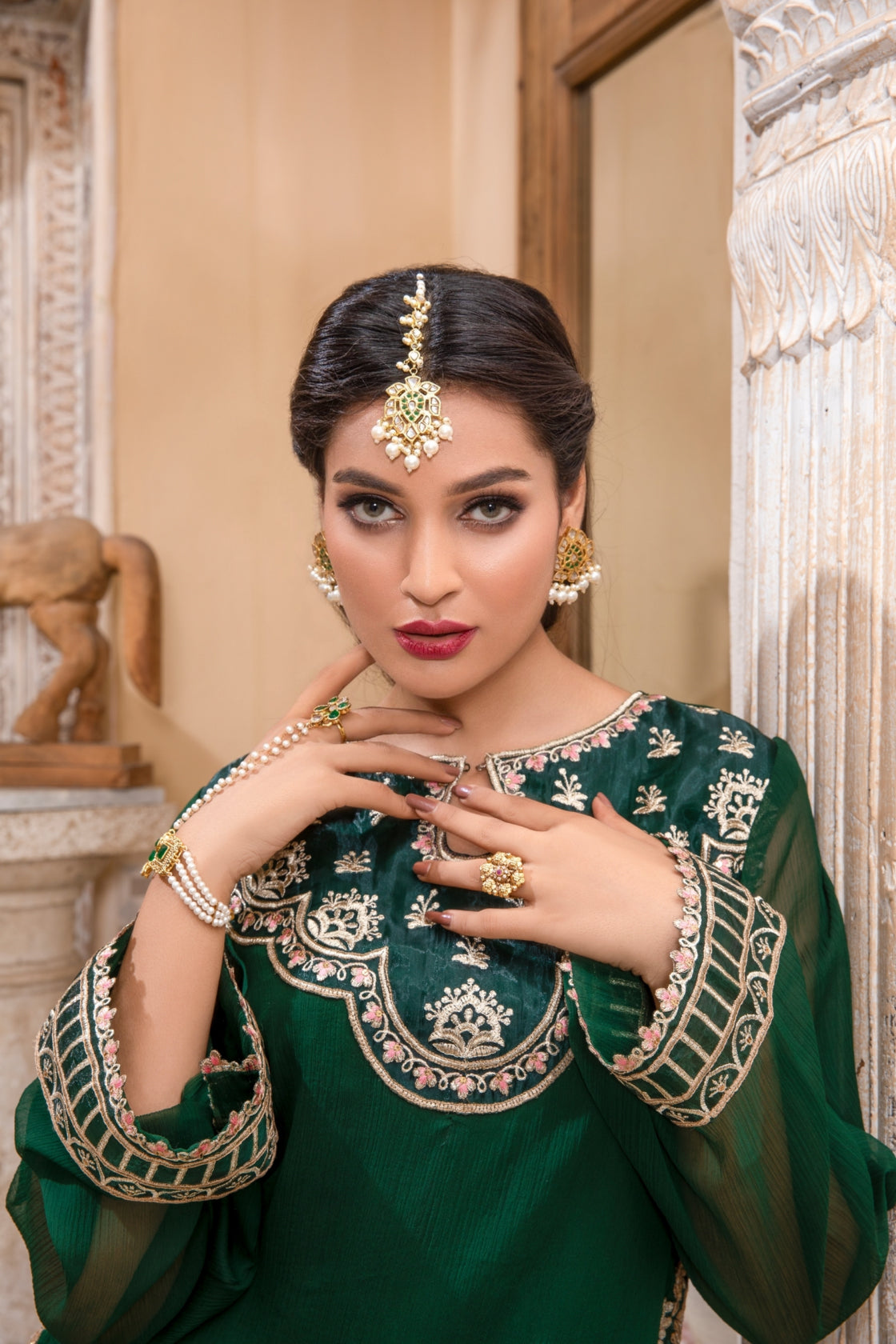 Hania & Umaimaz | Festive Collection | Warda -  Hania & Umaima  - Original Designer Dress - House of Maryam