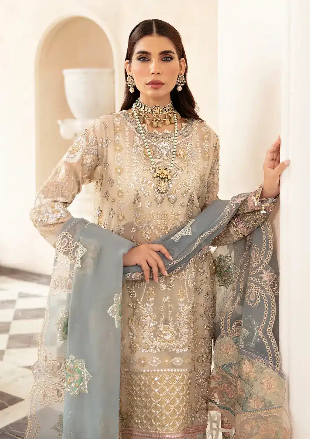 Elaf Premium | Celebrations 23 | ECH-02 HAYAT by Designer Elaf Premium - House of Maryam - Pakistani Designer Ethnic Wear in {{ shop.shopifyCountryName }}