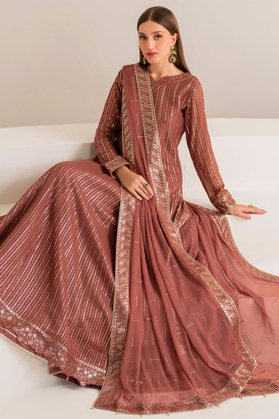 Farasha | Lumiere Formals | RUSSET -  Farasha Formal - Original Designer Dress - House of Maryam