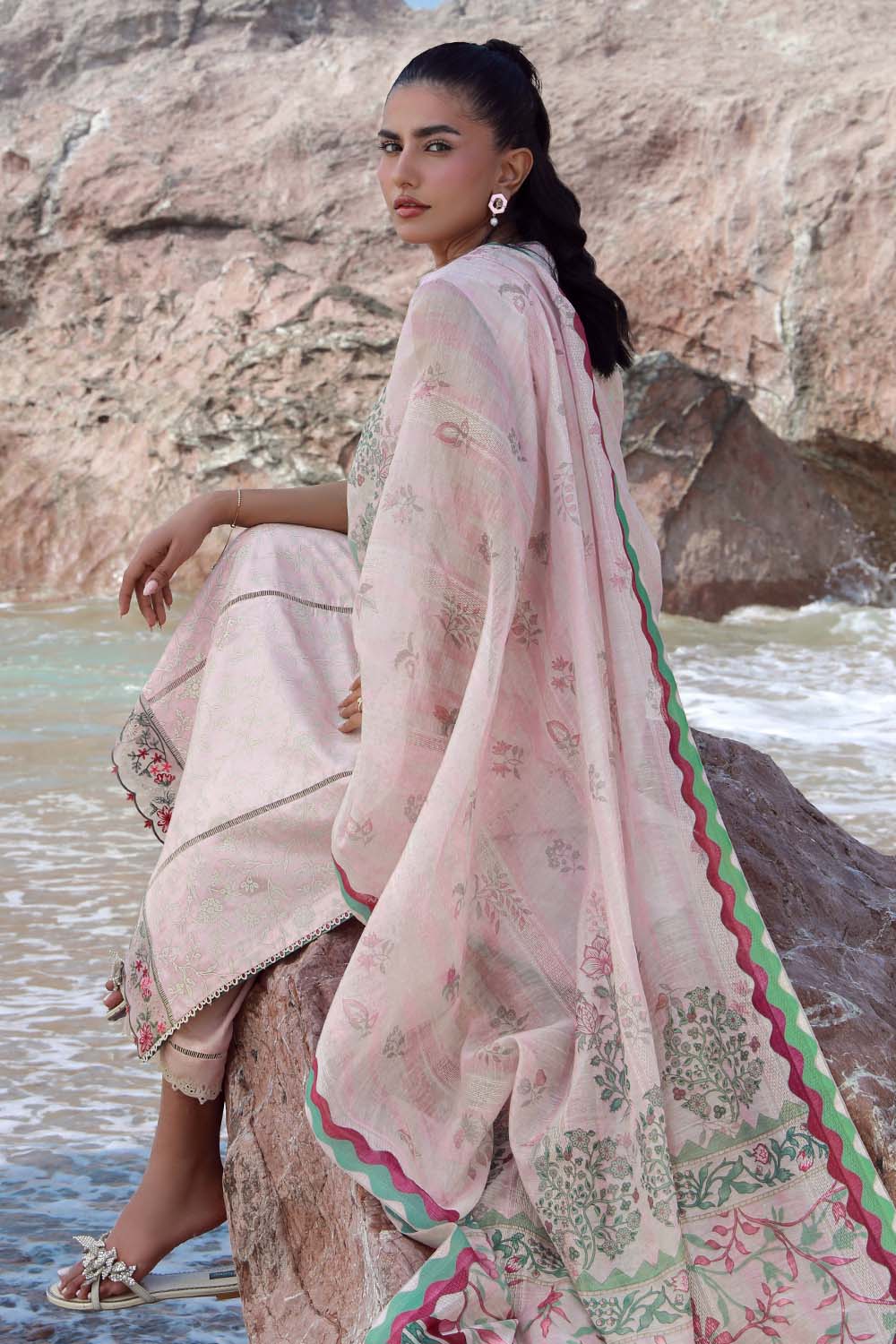 Seran | Afsanah Lawn 25 | INSA -  Seran Ladies Clothes - Original Designer Dress - House of Maryam