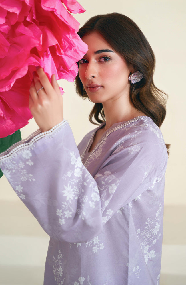 Seran | Daffodils Lawn 24 | Arden -  Seran Casuals - Original Designer Dress - House of Maryam