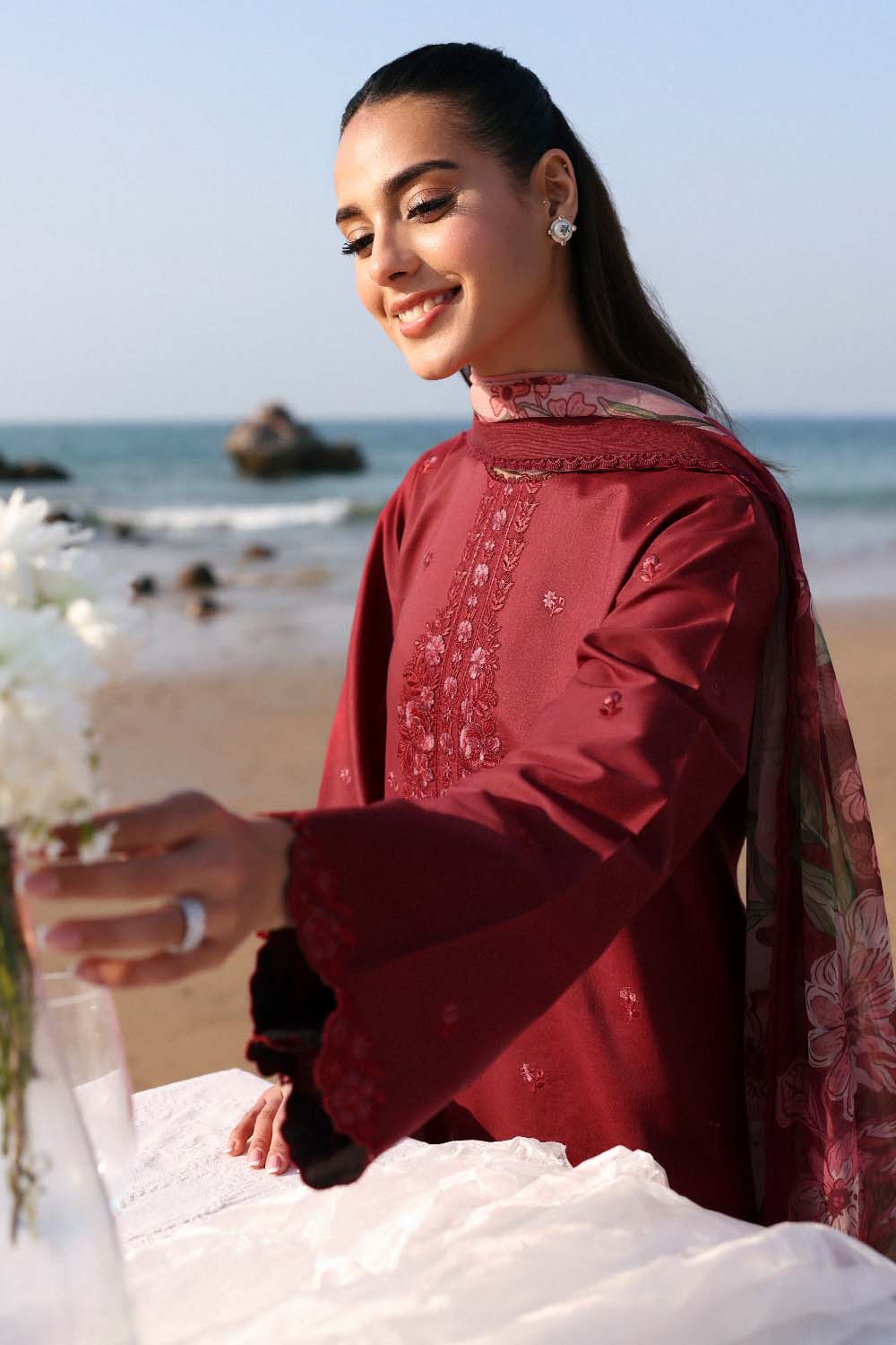 Seran | Afsanah Lawn 25 | MEHRU -  Seran Ladies Clothes - Original Designer Dress - House of Maryam