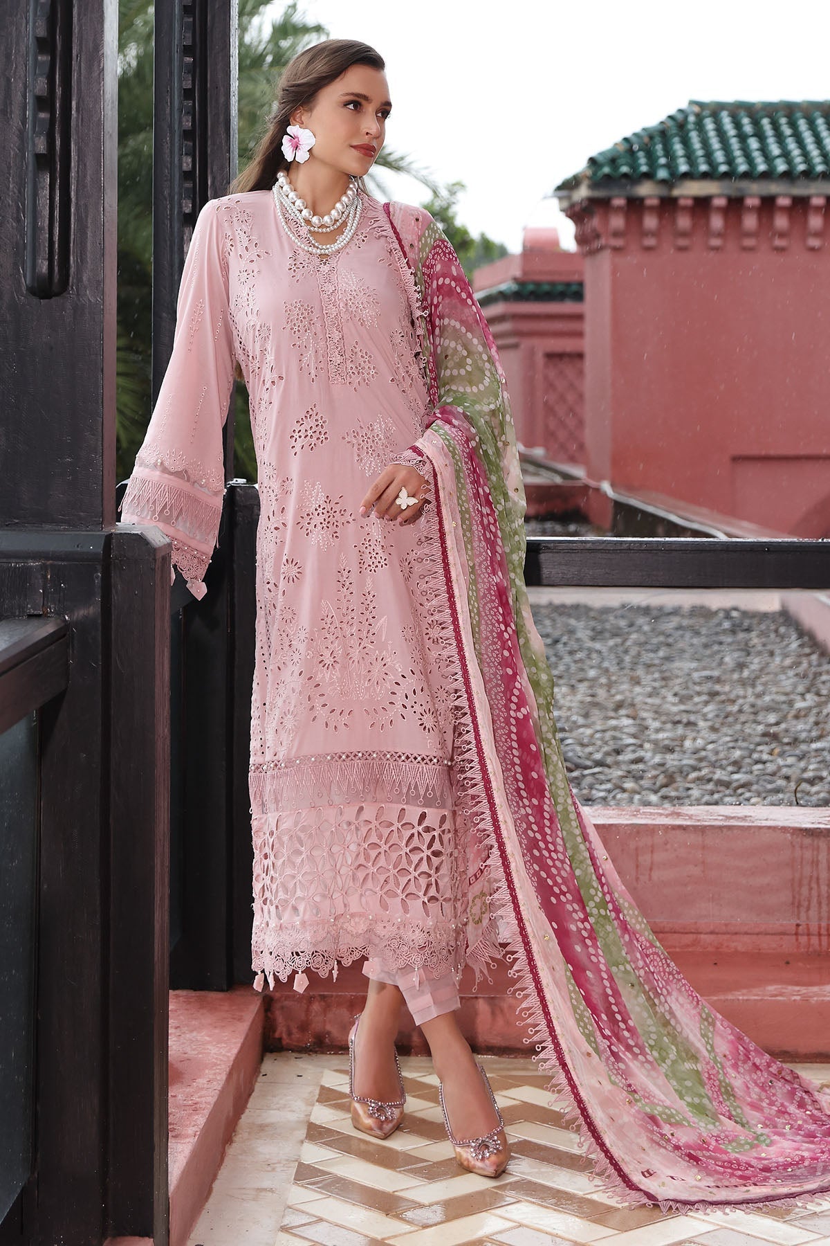 Nureh | Bazaar Lawn 25 | NE-106 -  Nureh Ladies Clothes - Original Designer Dress - House of Maryam