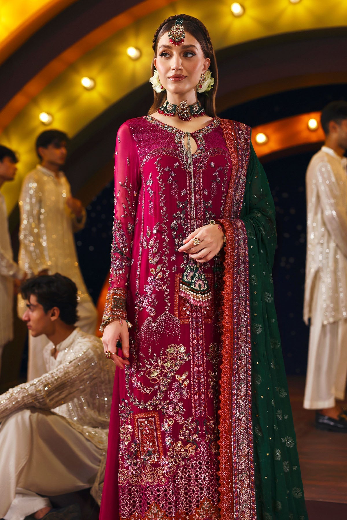 Nureh | Jhoomro 25' | NL-82 Syera -  Nureh jhoomro 25 - Original Designer Dress - House of Maryam
