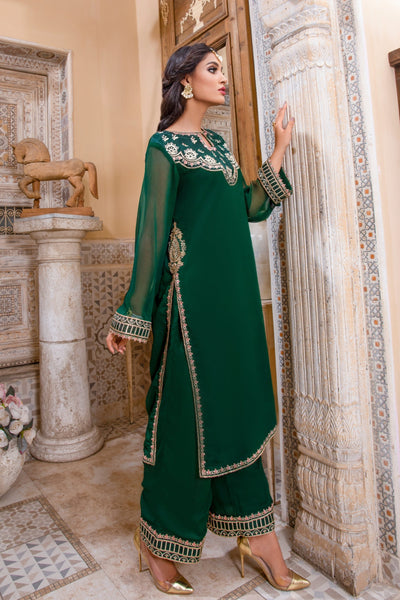 Hania & Umaimaz | Festive Collection | Warda -  Hania & Umaima  - Original Designer Dress - House of Maryam