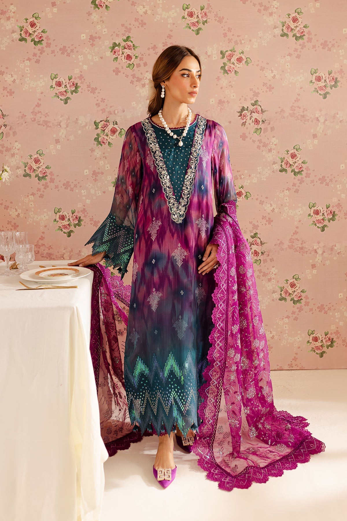 Nureh | Ballerina Formals | NU2-159 -  Nureh Ladies Clothes - Original Designer Dress - House of Maryam
