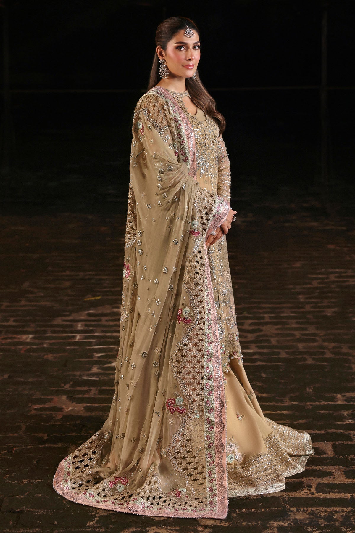 Nureh | Jhoomro 25' | NL-85 Raina -  Nureh jhoomro 25 - Original Designer Dress - House of Maryam
