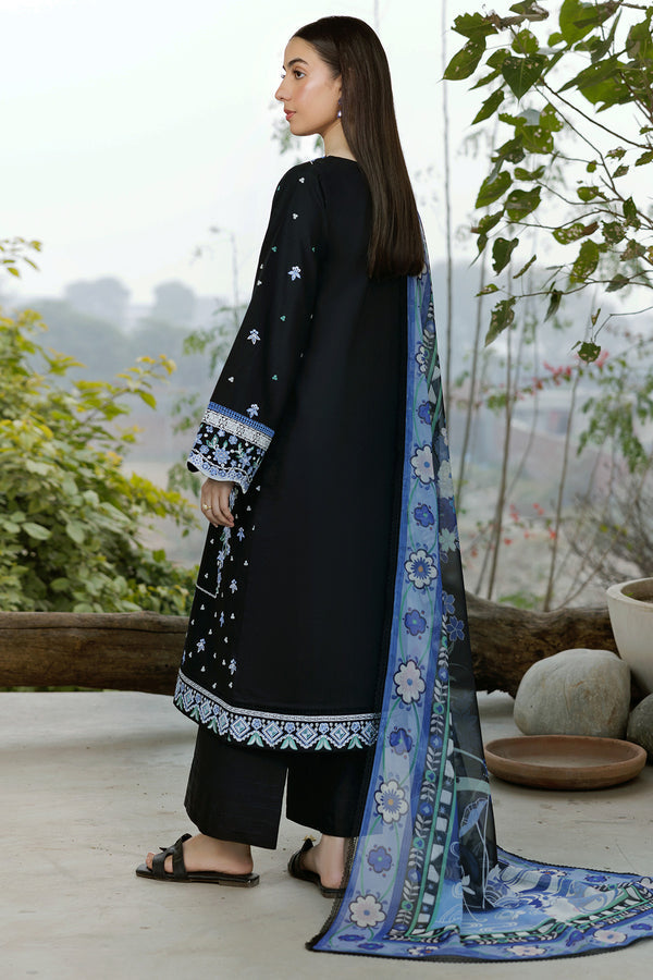 Farasha | Summer Weaves Embroidered Lawn | Ashen Light -  Farasha Ladies Clothes - Original Designer Dress - House of Maryam