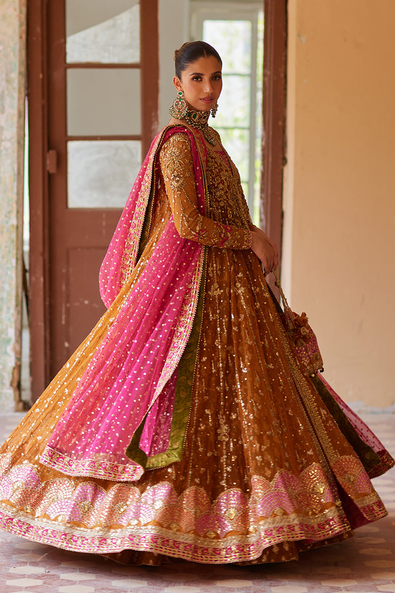 Mina Hassan | Formal Dholki Collection | Nour -  Mina Hassan Ladies Clothes - Original Designer Dress - House of Maryam