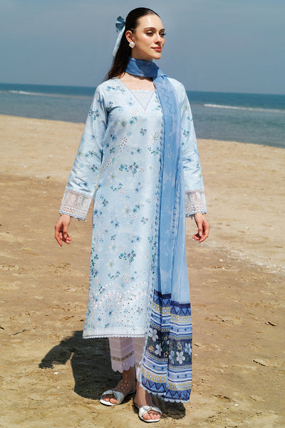 Farasha | Printed Essentials | Moonlit Blue -  Farasha Ladies Clothes - Original Designer Dress - House of Maryam