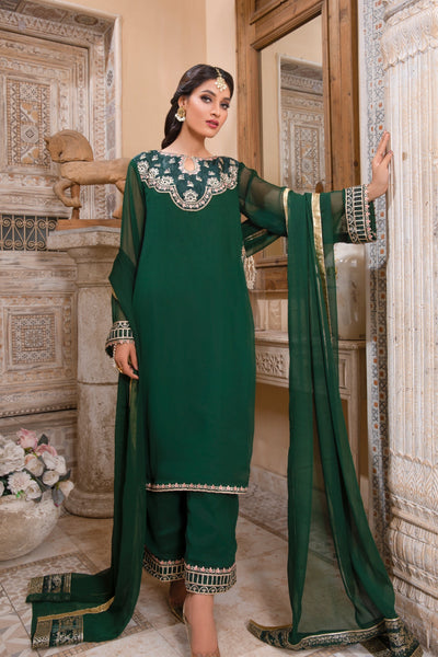 Hania & Umaimaz | Festive Collection | Warda -  Hania & Umaima  - Original Designer Dress - House of Maryam