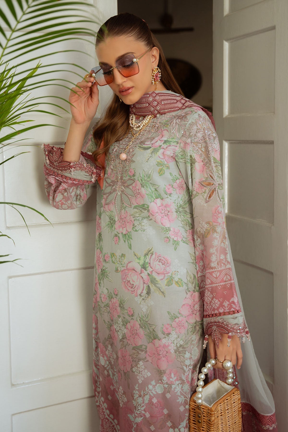 Nureh | Maya Swiss Lawn | NS-147 -  Nureh Ladies Clothes - Original Designer Dress - House of Maryam