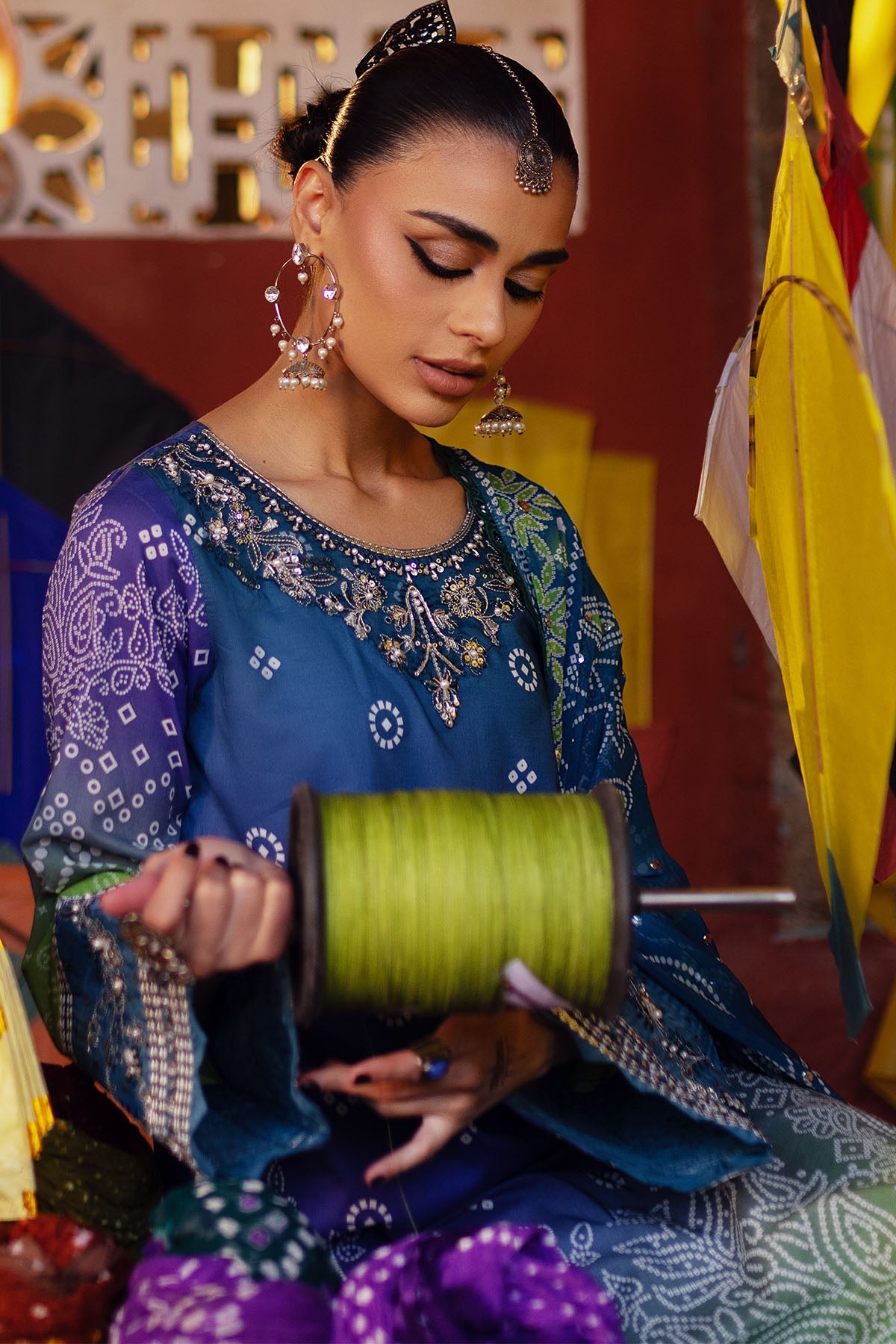Nureh | Bazaar Lawn | NS-133 -  Nureh Luxury - Original Designer Dress - House of Maryam