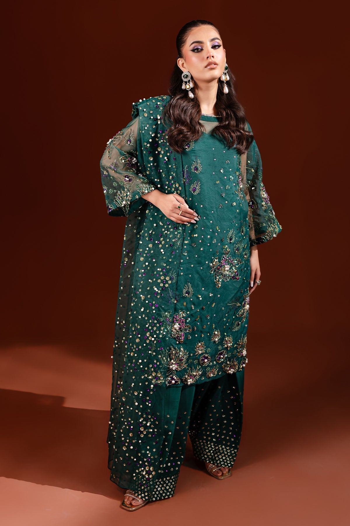 Nureh | Tiny Twinkles | NP-468 -  Nureh Formal - Original Designer Dress - House of Maryam