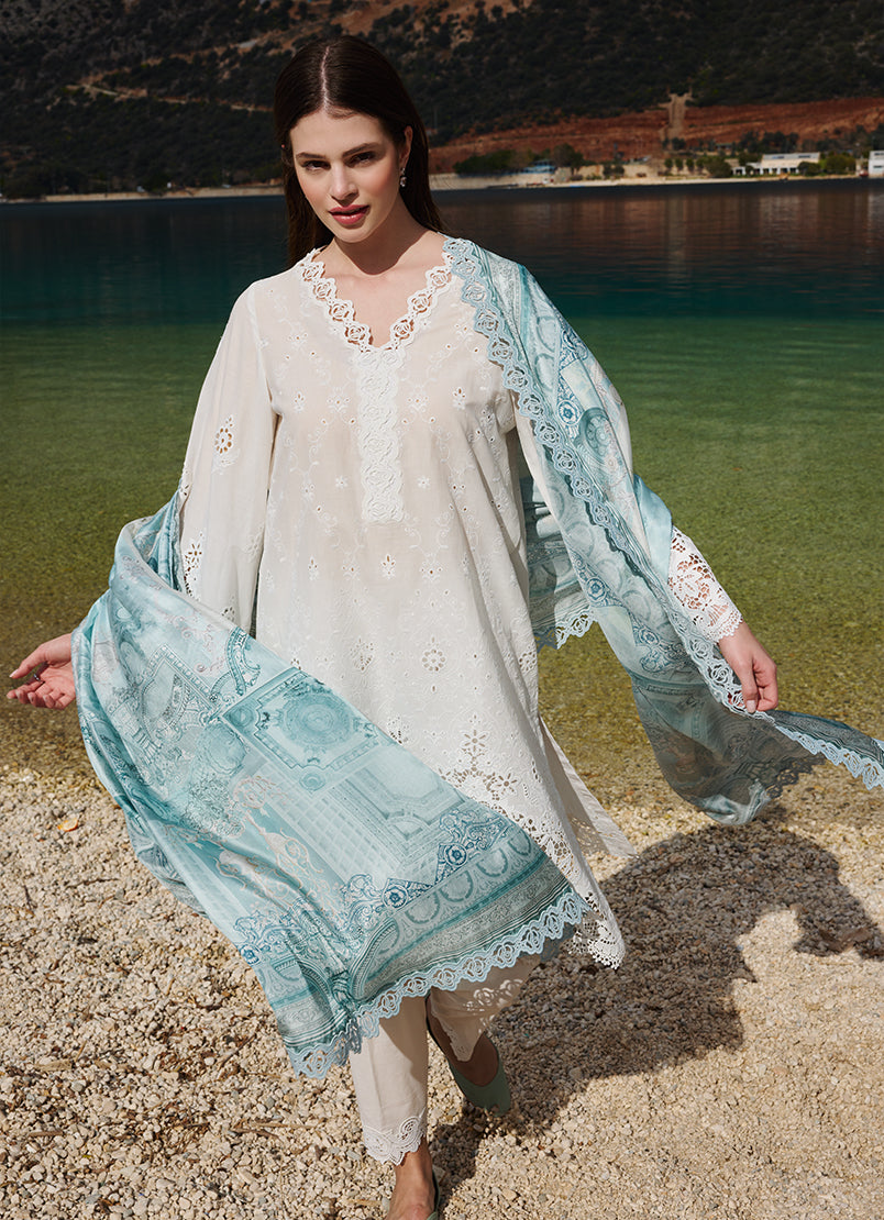 Image | Lawnkari 25 | Elif -  Image Ladies Clothes - Original Designer Dress - House of Maryam