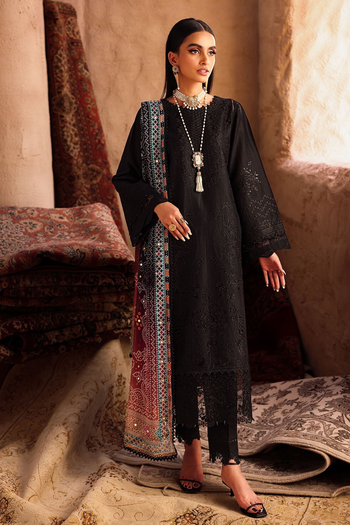 Nureh | Bazaar Lawn | NE-162 -  Nureh Ladies Clothes - Original Designer Dress - House of Maryam