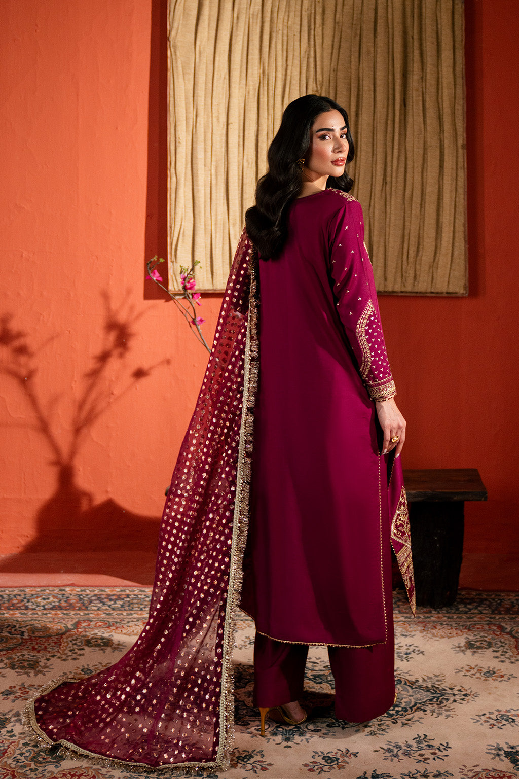 Neeshay | Raw Silk | RTW-RS-01 -  Neeshay Ladies Clothes - Original Designer Dress - House of Maryam