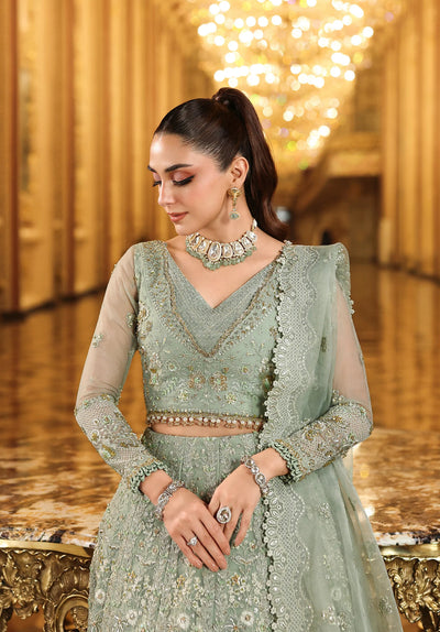 Elaf Premium | Stardom Formal Handwork 25 | ESH-03 LIME LIGHT -  Elaf Premium Ladies Clothes - Original Designer Dress - House of Maryam
