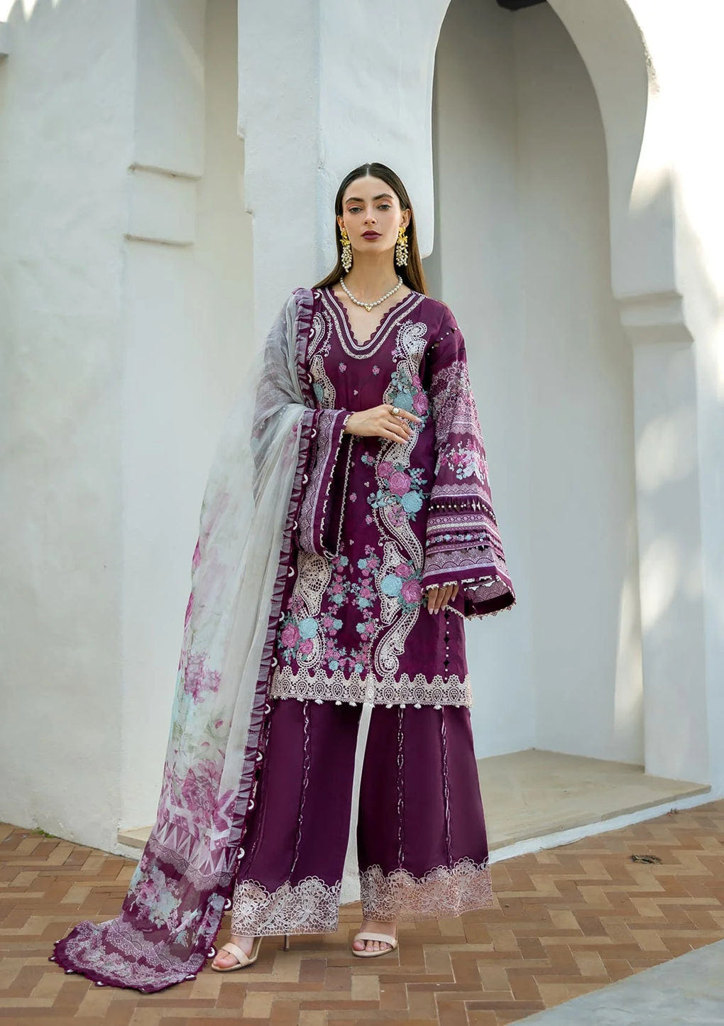 Elaf Premium | Signature 25 | ETS-06B AZOTIC -  Elaf Premium Ladies Clothes - Original Designer Dress - House of Maryam