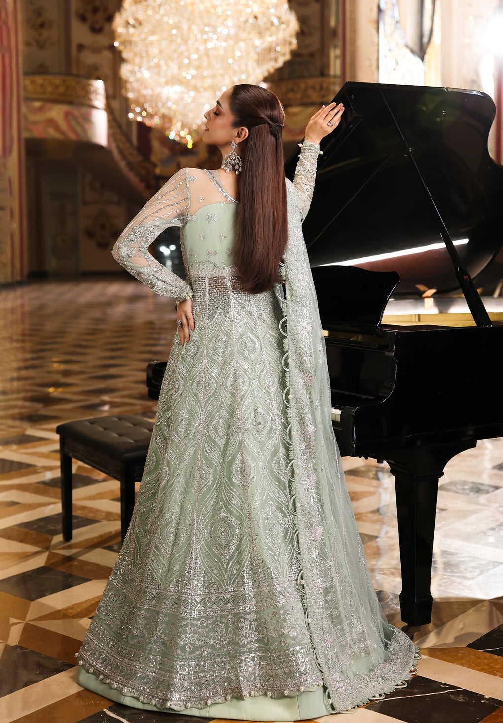 Elaf Premium | Stardom Formal Handwork 25 | ESH-10 DIANA -  Elaf Premium Ladies Clothes - Original Designer Dress - House of Maryam