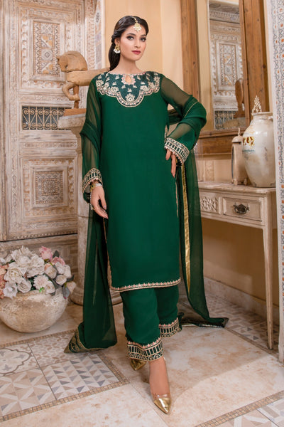 Hania & Umaimaz | Festive Collection | Warda -  Hania & Umaima  - Original Designer Dress - House of Maryam