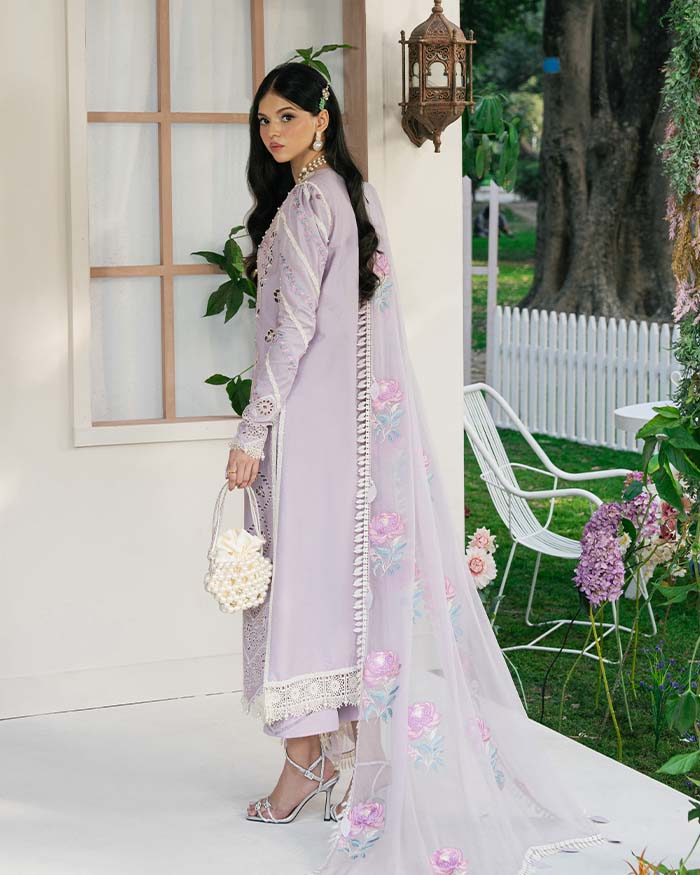 Zevk | Flora Festive Lawn | LILLY -  Zevk Ladies Clothes -  House of Maryam