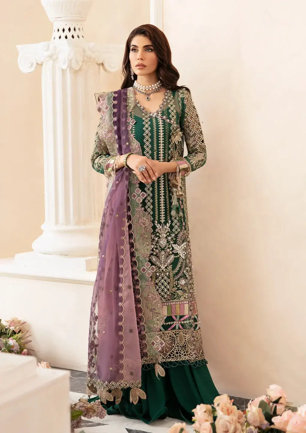 Elaf Premium | Celebrations 23 | ECH-07 AYZEL by Designer Elaf Premium - House of Maryam - Pakistani Designer Ethnic Wear in {{ shop.shopifyCountryName }}