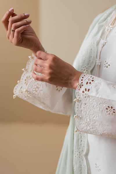 Cross Stitch | Chikankari Lawn Collection | P-06 -  Cross Stitch Luxury - Original Designer Dress - House of Maryam