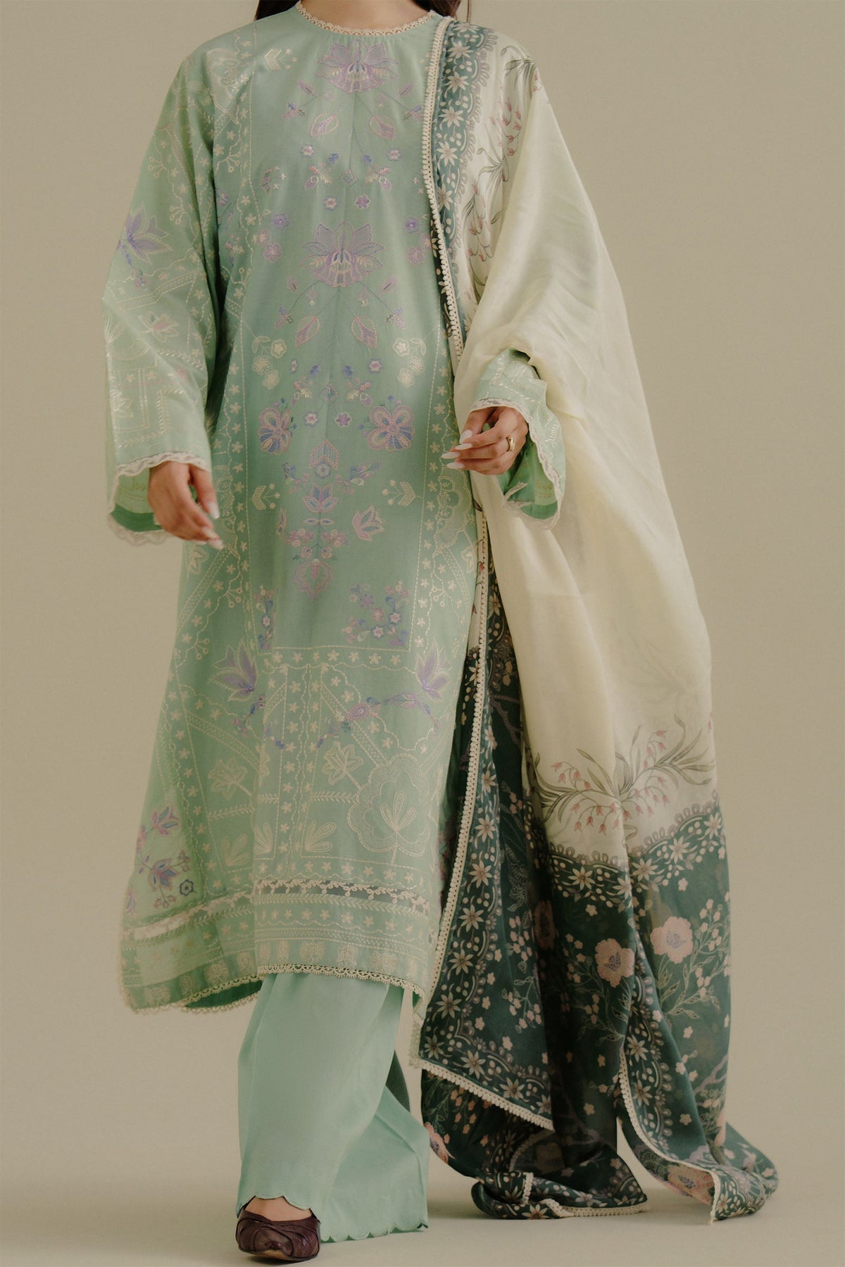 Zara Shahjahan | Coco Lawn 25 | Nyssa-10A -  Zara Sahjahan Ladies Clothes - Original Designer Dress - House of Maryam