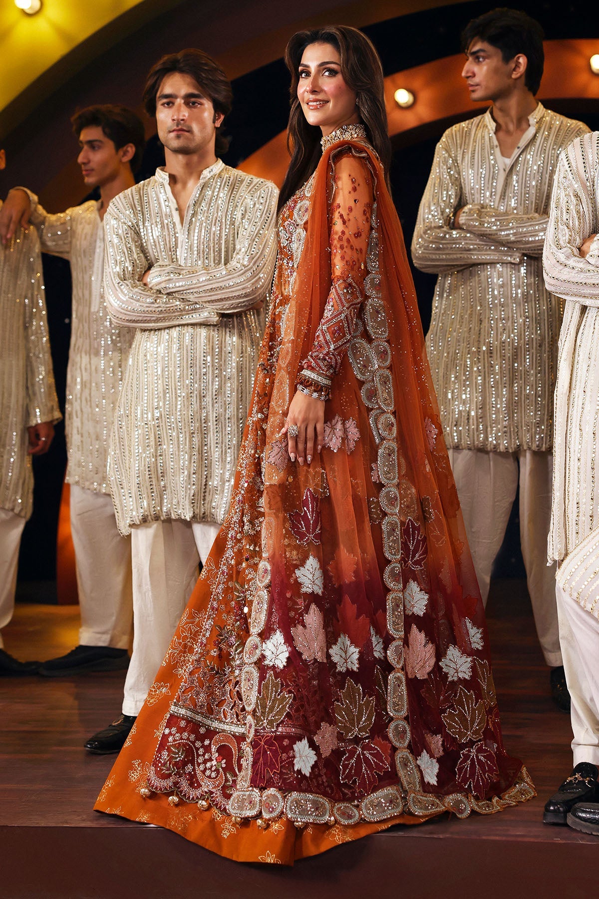 Nureh | Jhoomro 25' | NL-80 Zardozi -  Nureh jhoomro 25 - Original Designer Dress - House of Maryam