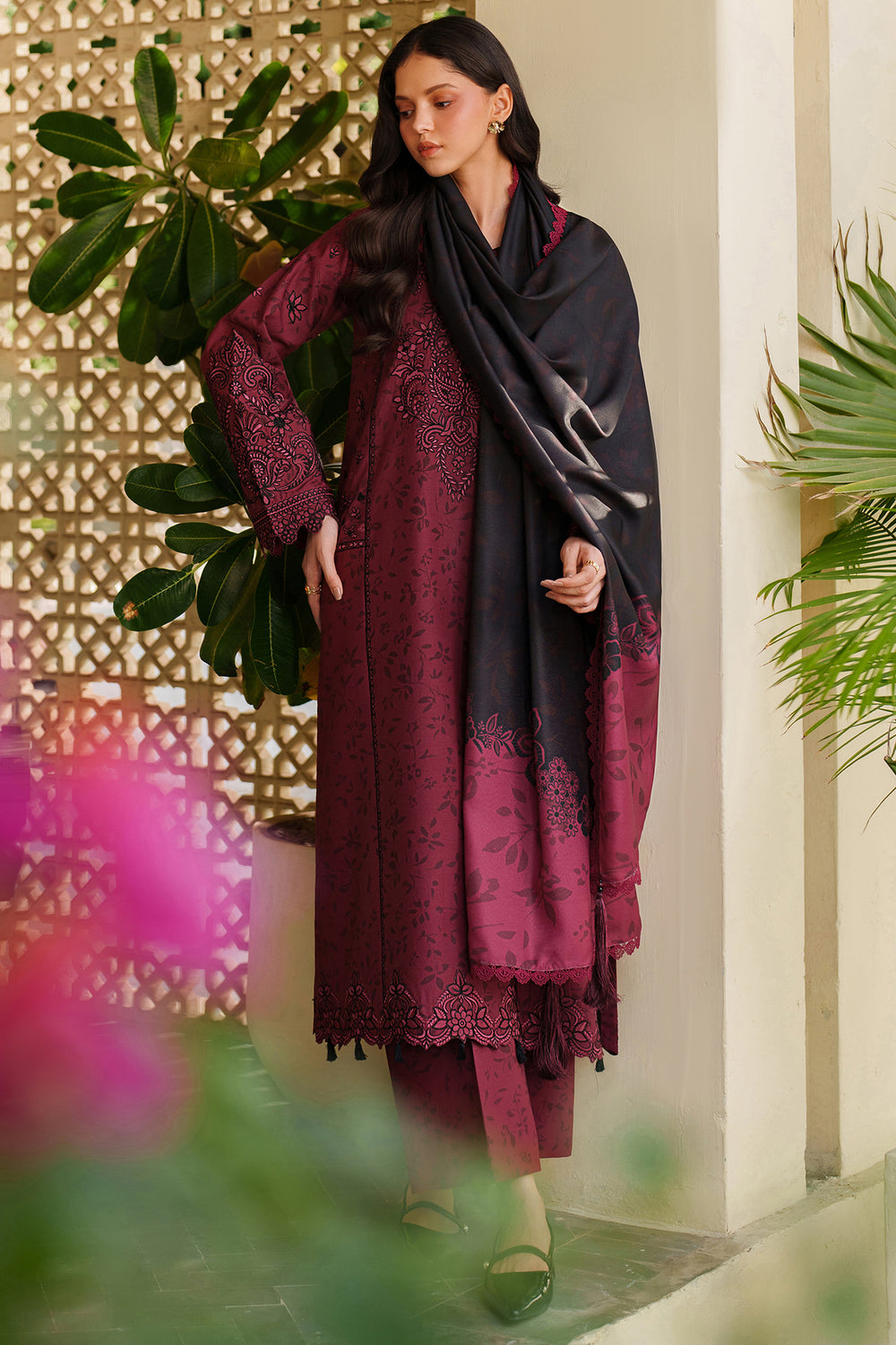 Farasha | Meline Premium Viscose 25 | Sable Bloom-10
