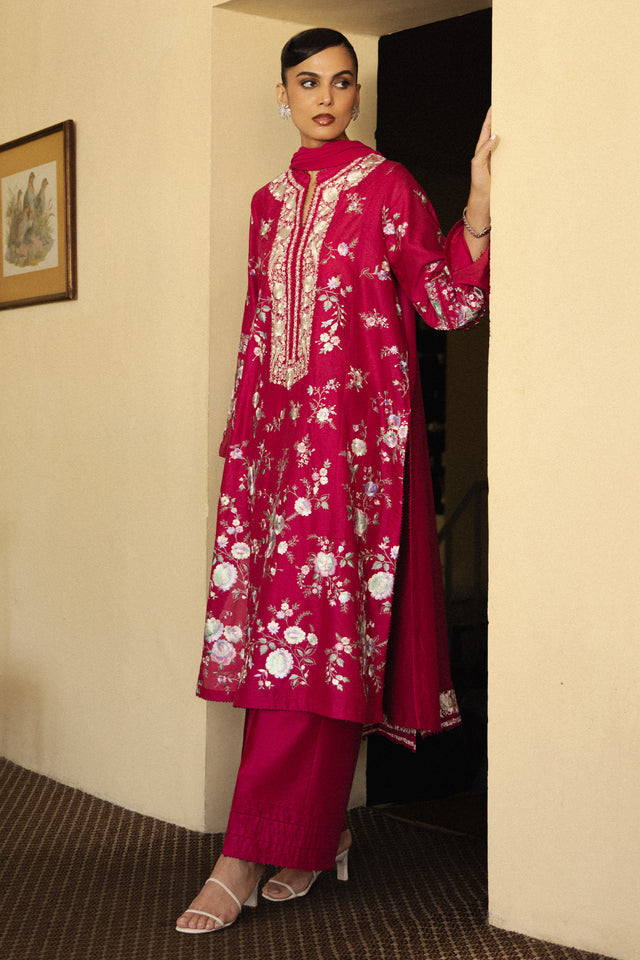 Zara Shahjahan | Pret 26 | Surmai-4