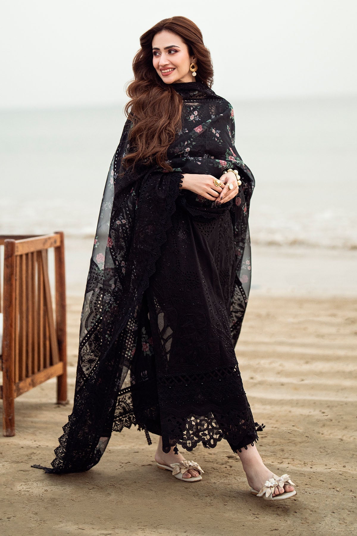 Nureh | Khuwab Luxury Lawn | NE-151 -  Nureh Ladies Clothes - Original Designer Dress - House of Maryam